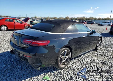 2018 Mercedes-Benz E 400 4Matic z USA, uszkodzony, nr VIN WDD1K6GBXJF040101